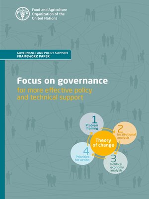 cover image of Focus on Governance for More Effective Policy and Technical Support